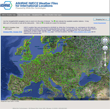 Ashrae International Weather Files For Energy Calculations 2 0 Iwec2 Ashrae International Weather Files For Energy Calculations 2 0 Iwec2