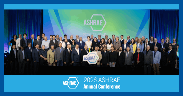2026 ASHRAE Annual Conference - Honors and Awards Recipients