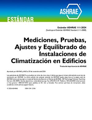 Standard 111-2024 Spanish Cover