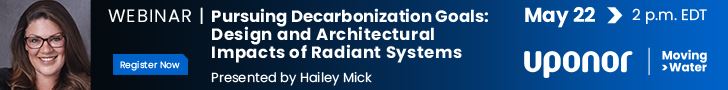 Pursuing Decarbonization Goals: Design and Architectural Impacts of Radiant Systems